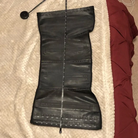 WGS Premadonna Waist Trainer Black Faux Leather - Picture 9 of 14